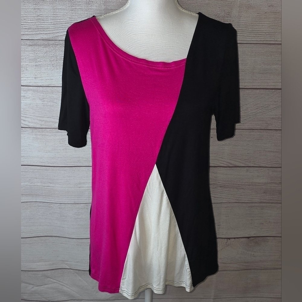 Sarin Mathews Colorblock Top Size Medium